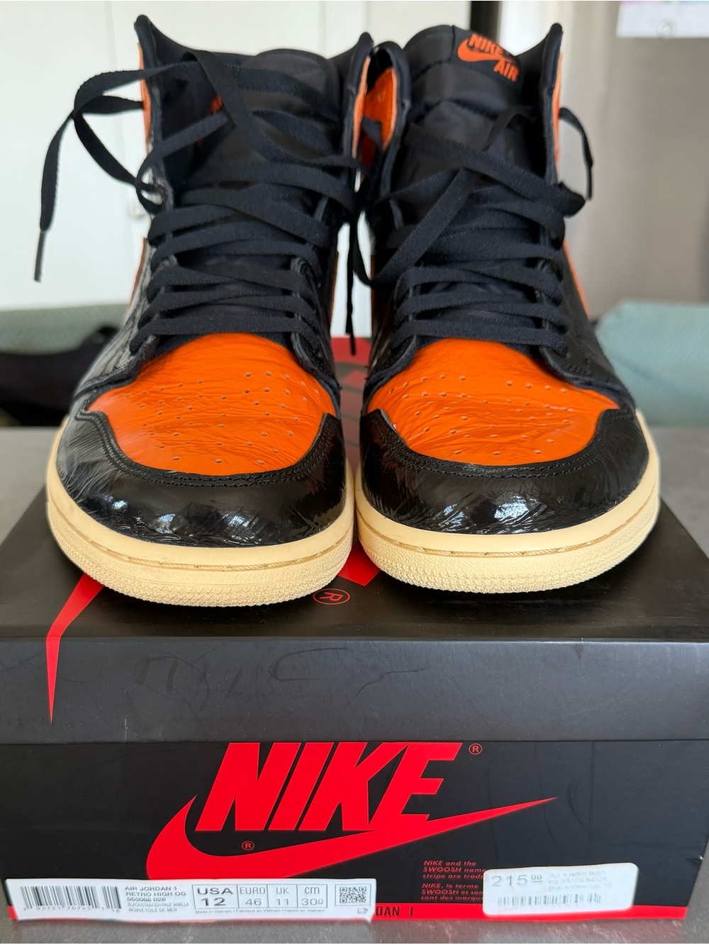 Nike Jordan 1 OG high “shattered backboard 3.0”